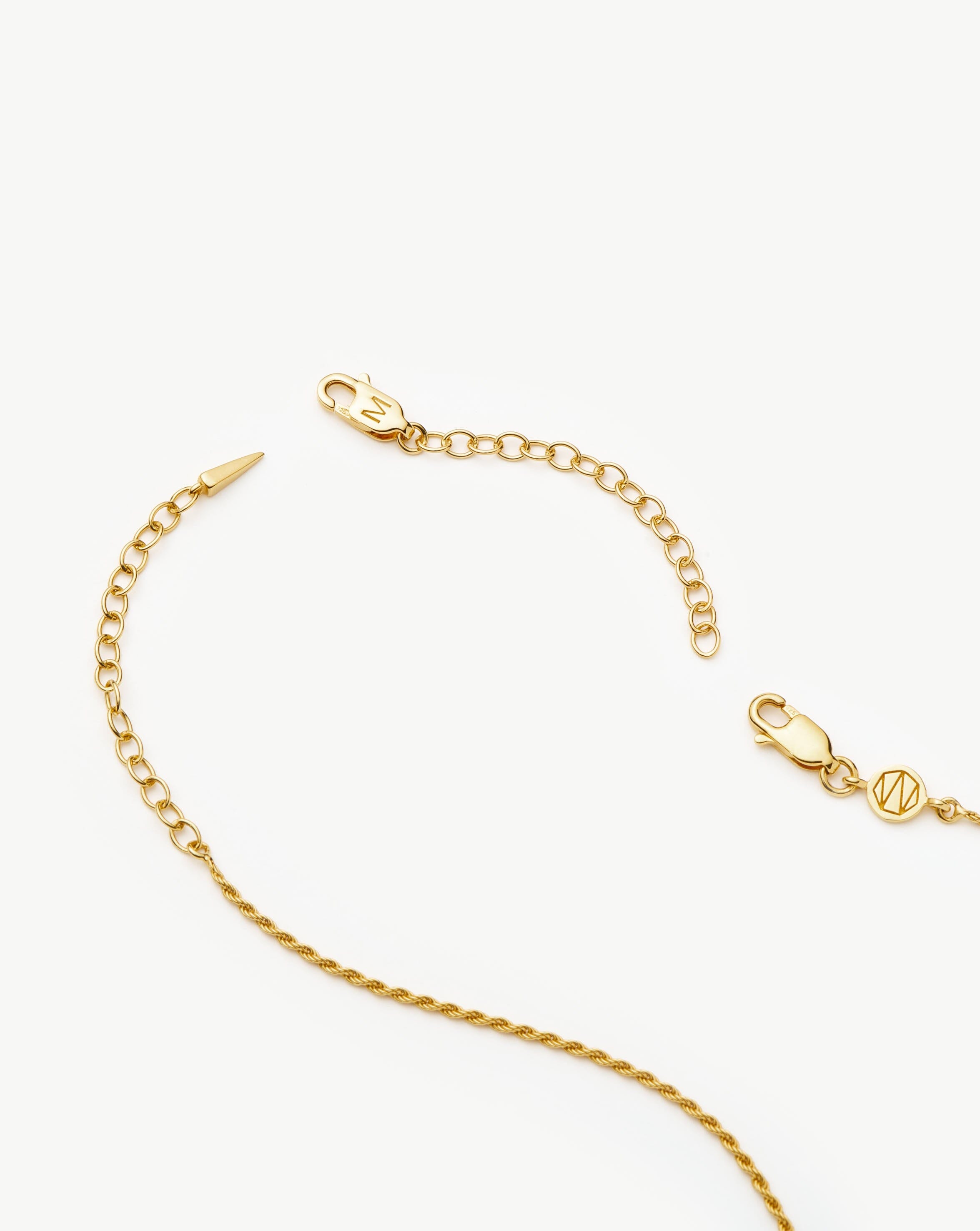 MISSOMA Adjustable Chain jatkopala kultavermeil 5 cm