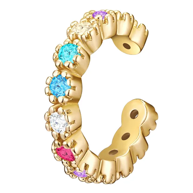 Glanzstücke München Ear cuff Zirkonia korvaklipsi kulta