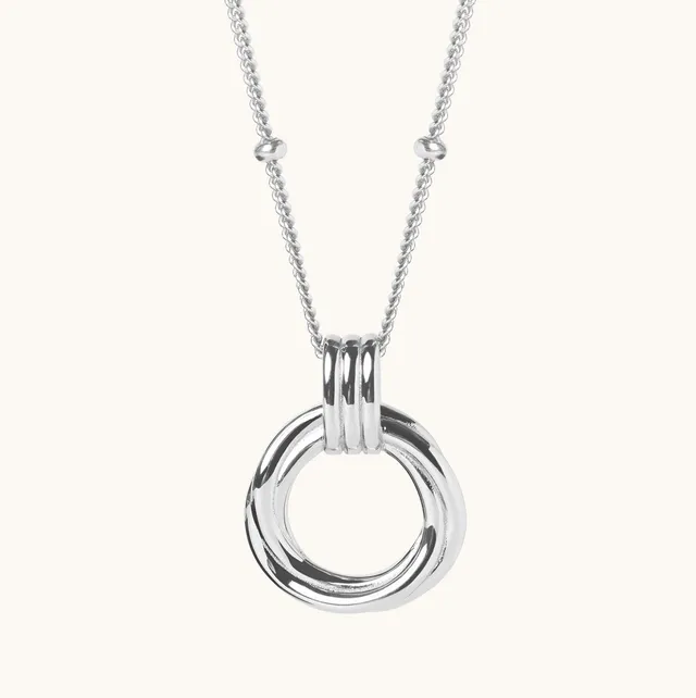 Muru Jewellery Karma kaulakoru hopea helmiketju