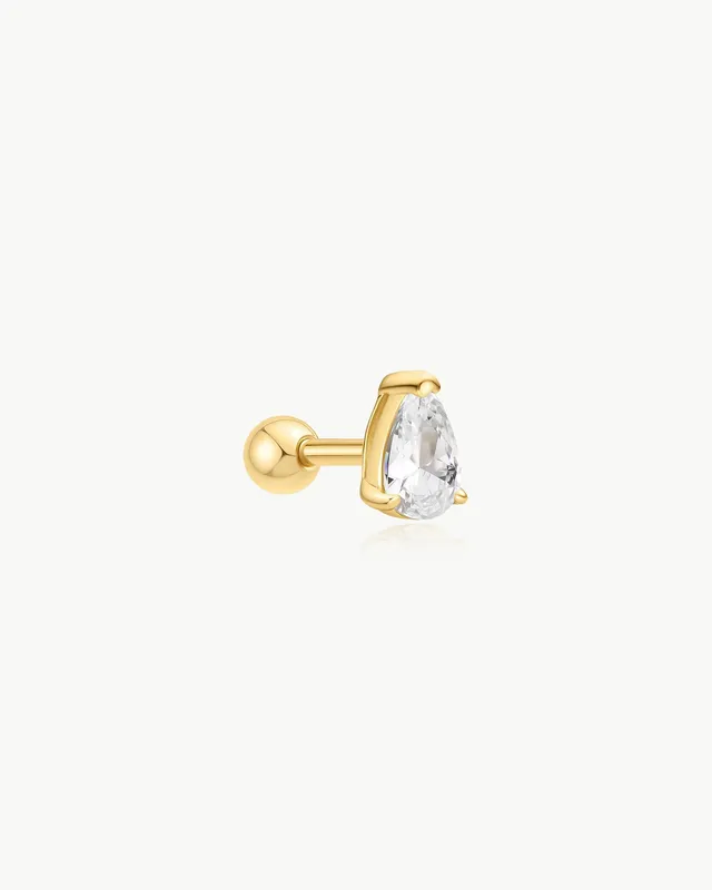 Ania Haie Ear Edit Pear Barbell korvakoru kulta