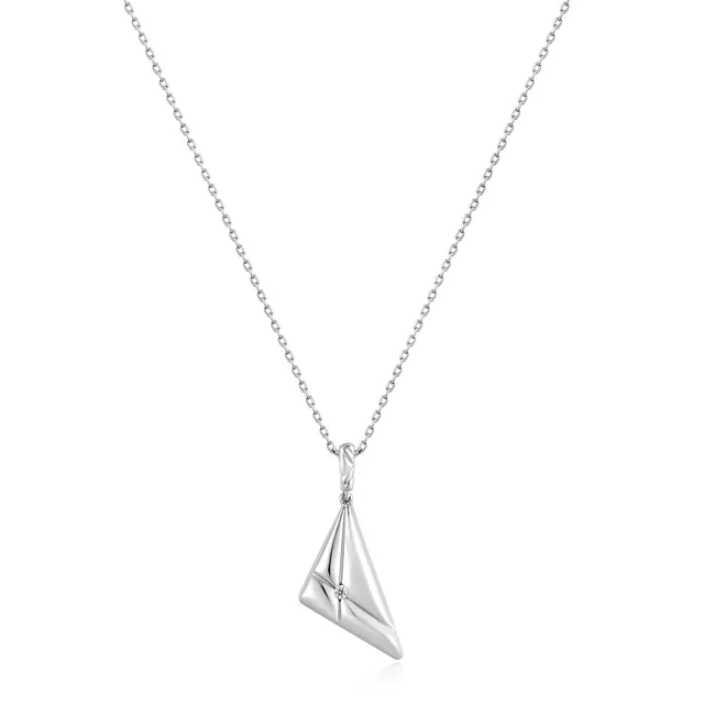 Ania Haie Sunshine Chaser Triangle kaulakoru hopea zirkonia
