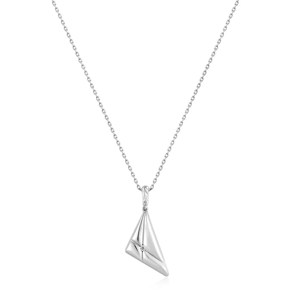 Ania Haie Sunshine Chaser Triangle kaulakoru hopea zirkonia
