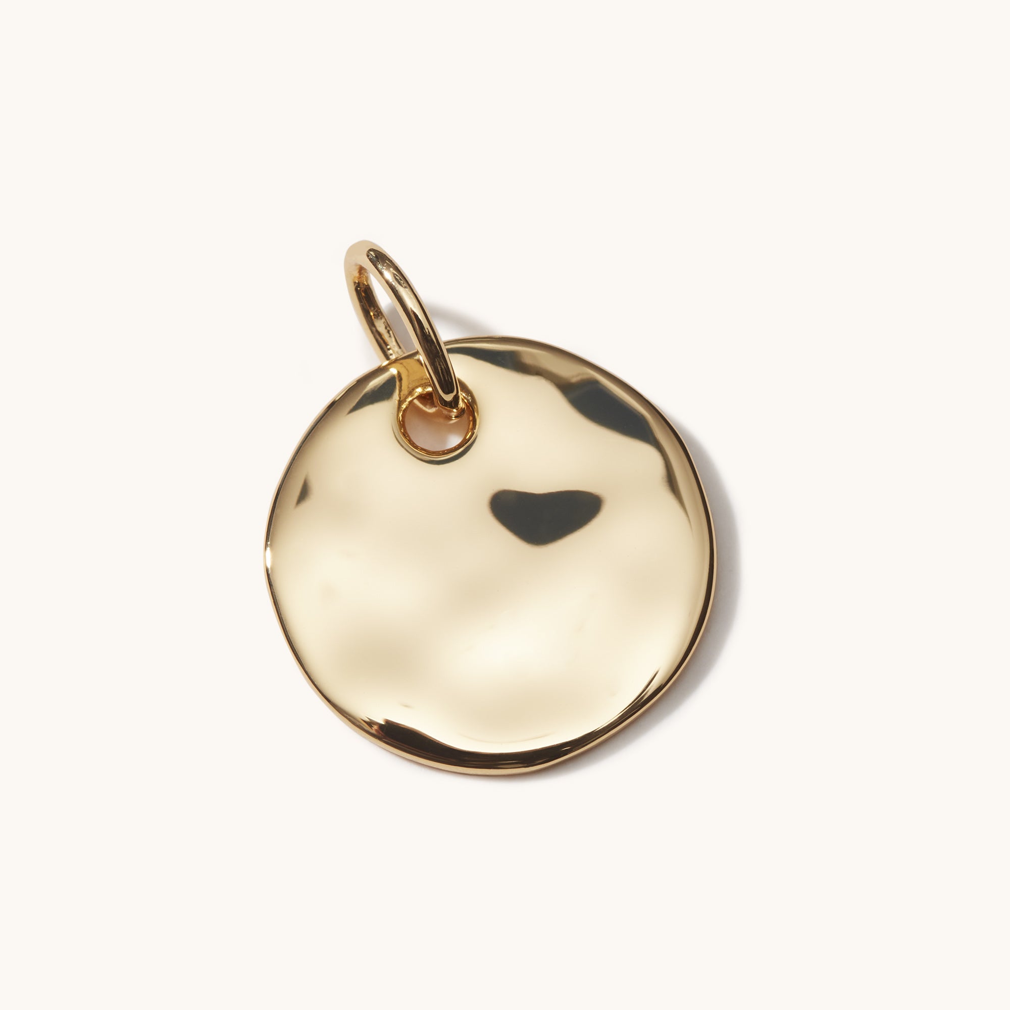 Muru Jewellery Ripple Disc riipus kulta kaiverrettava
