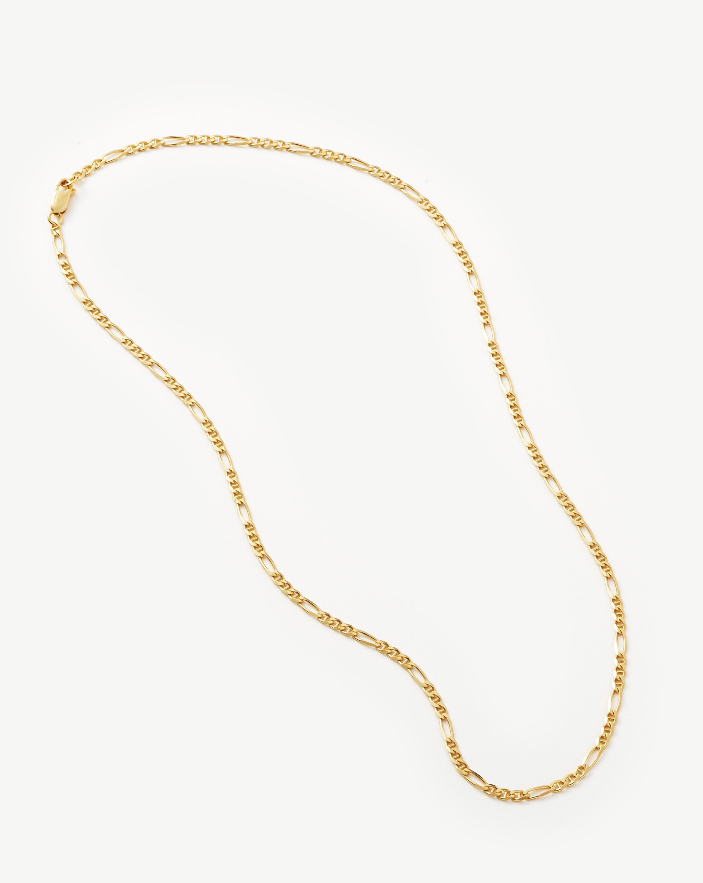 Missoma Filia Curb Chain kaulakoru miehille kulta