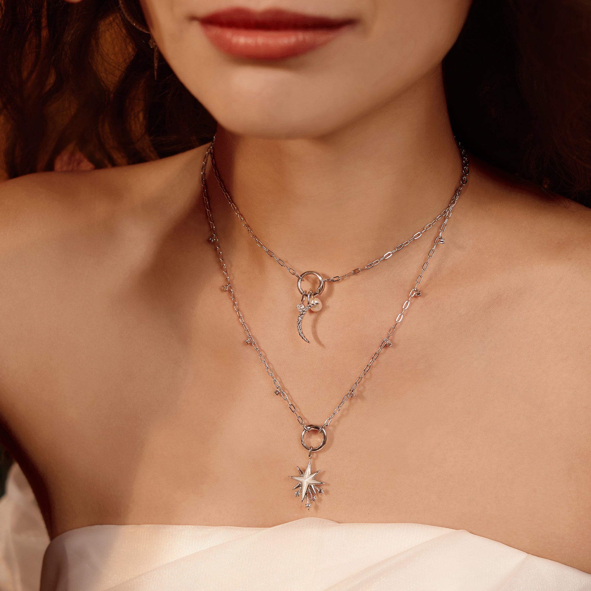 Ania Haie Pop Charms Sparkle Charm riipus hopea zirkoni