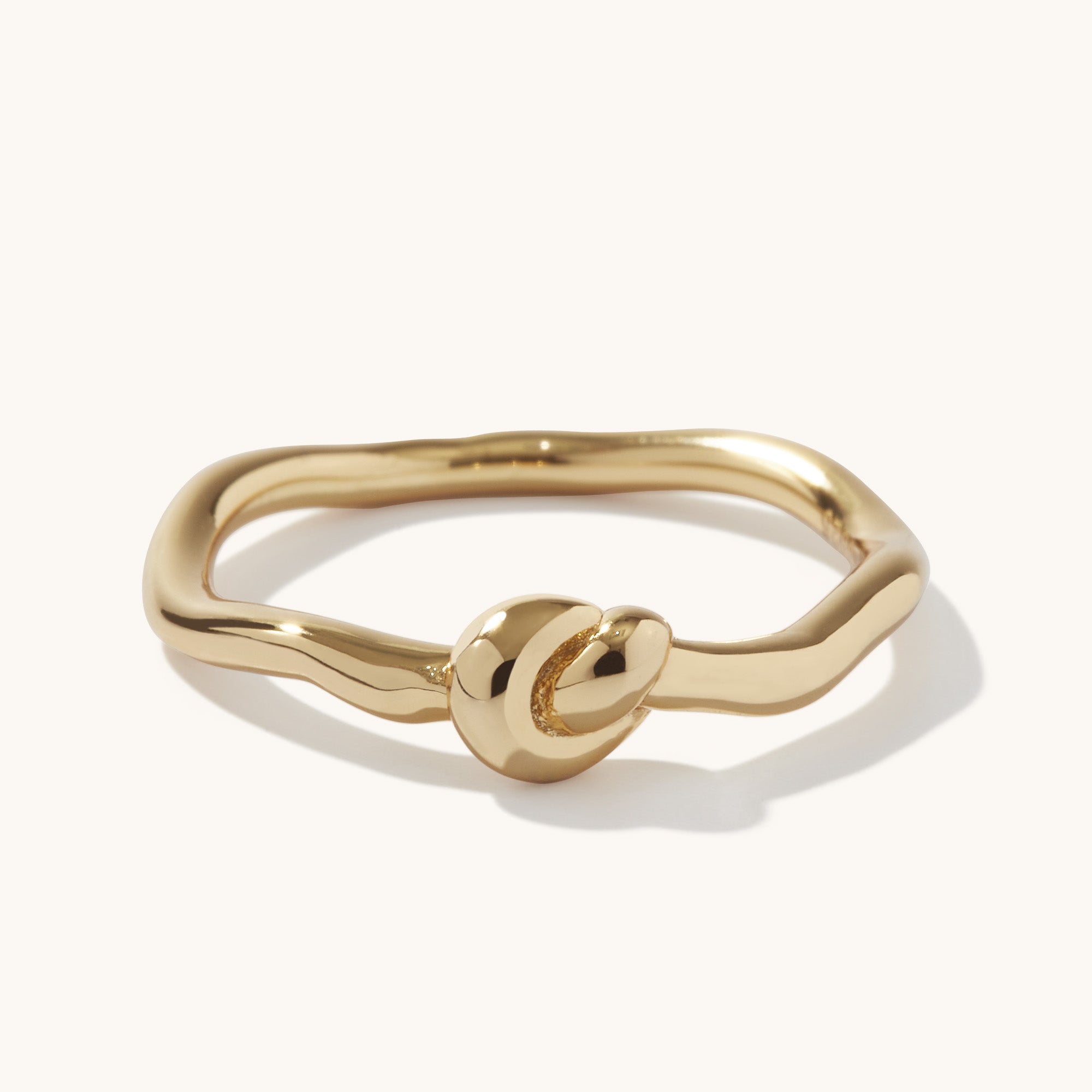 Muru Jewellery Eternity Knot sormus kulta solmu