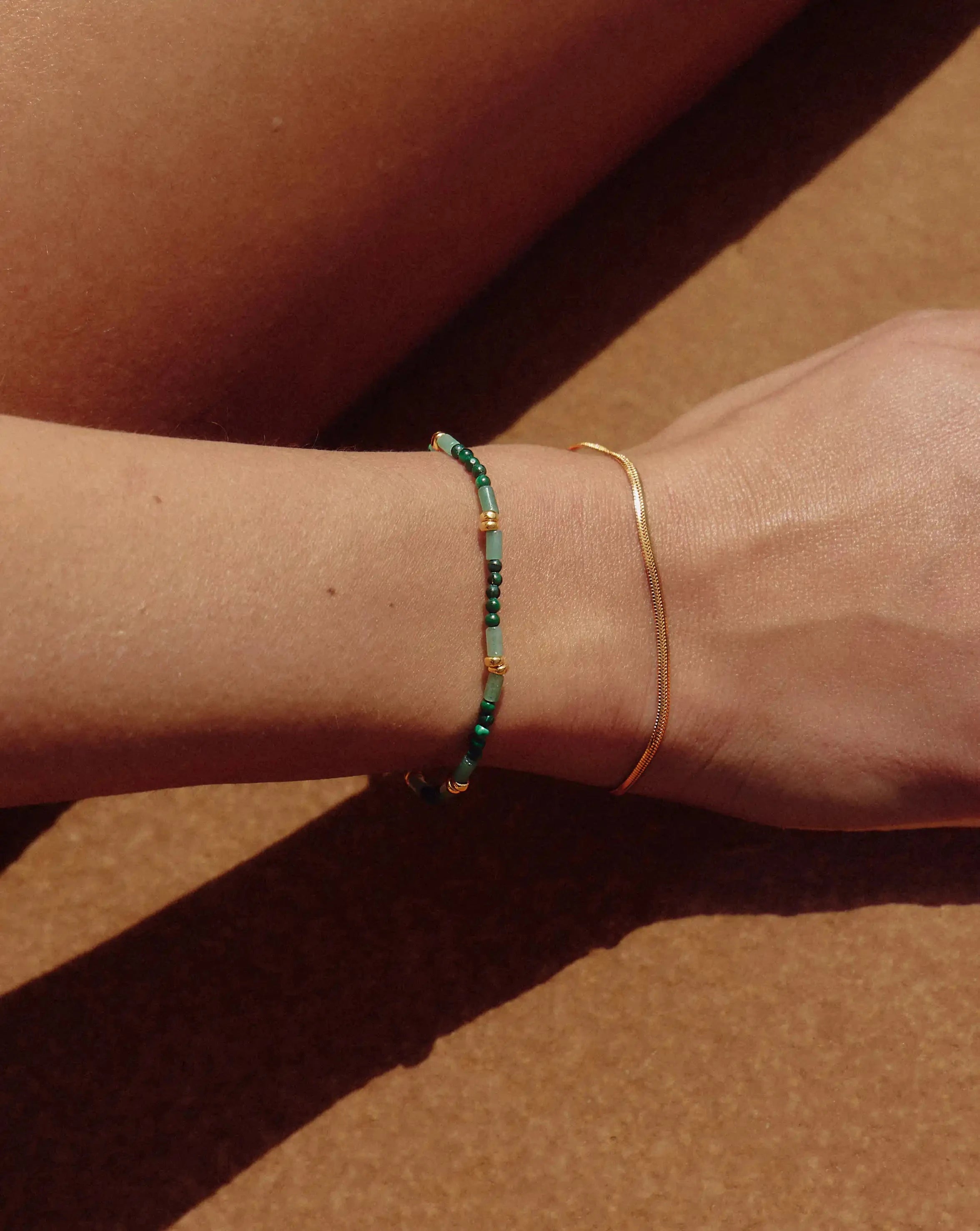 Missoma Thin Snake Chain rannekoru kulta vedenkestävä