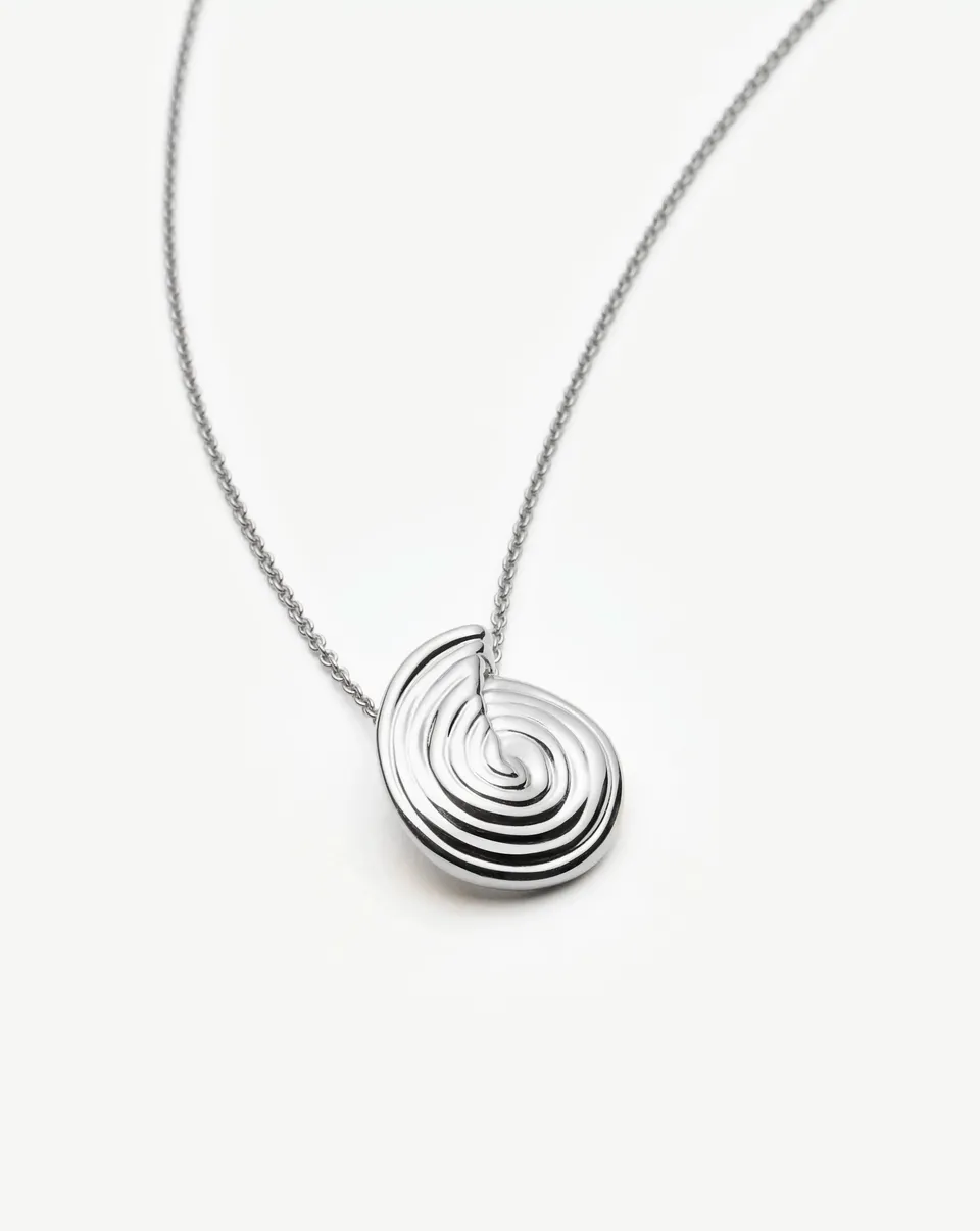 MISSOMA Spiral Mini kaulakoru hopea 45 cm
