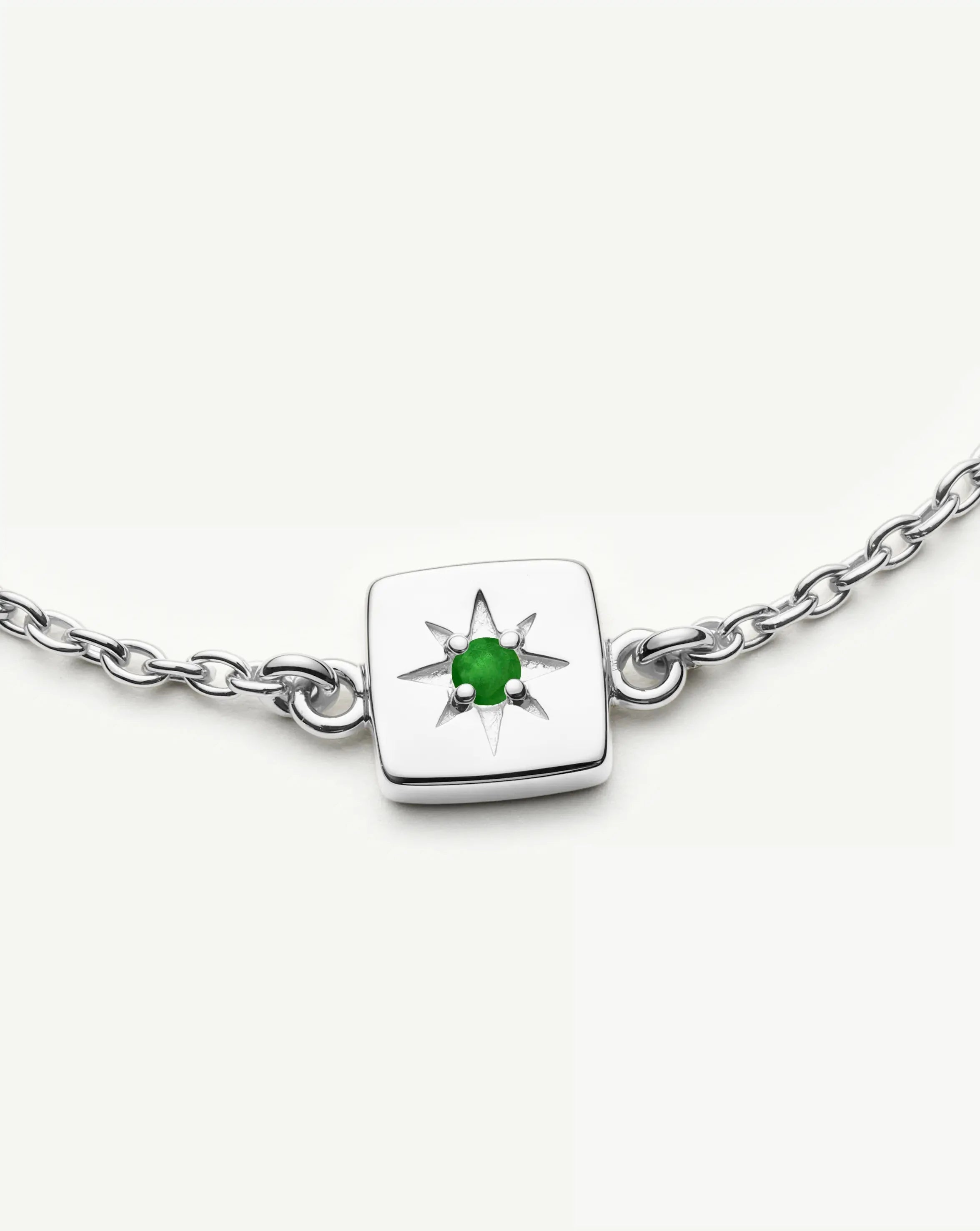Missoma May Birthstone Slider rannekoru hopea onyksi