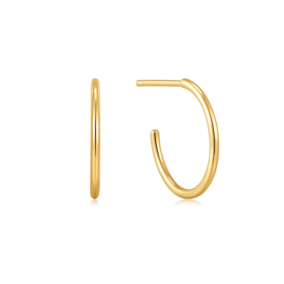 Ania Haie Mini Hoop Stud korvakorut 14 kt kultaa
