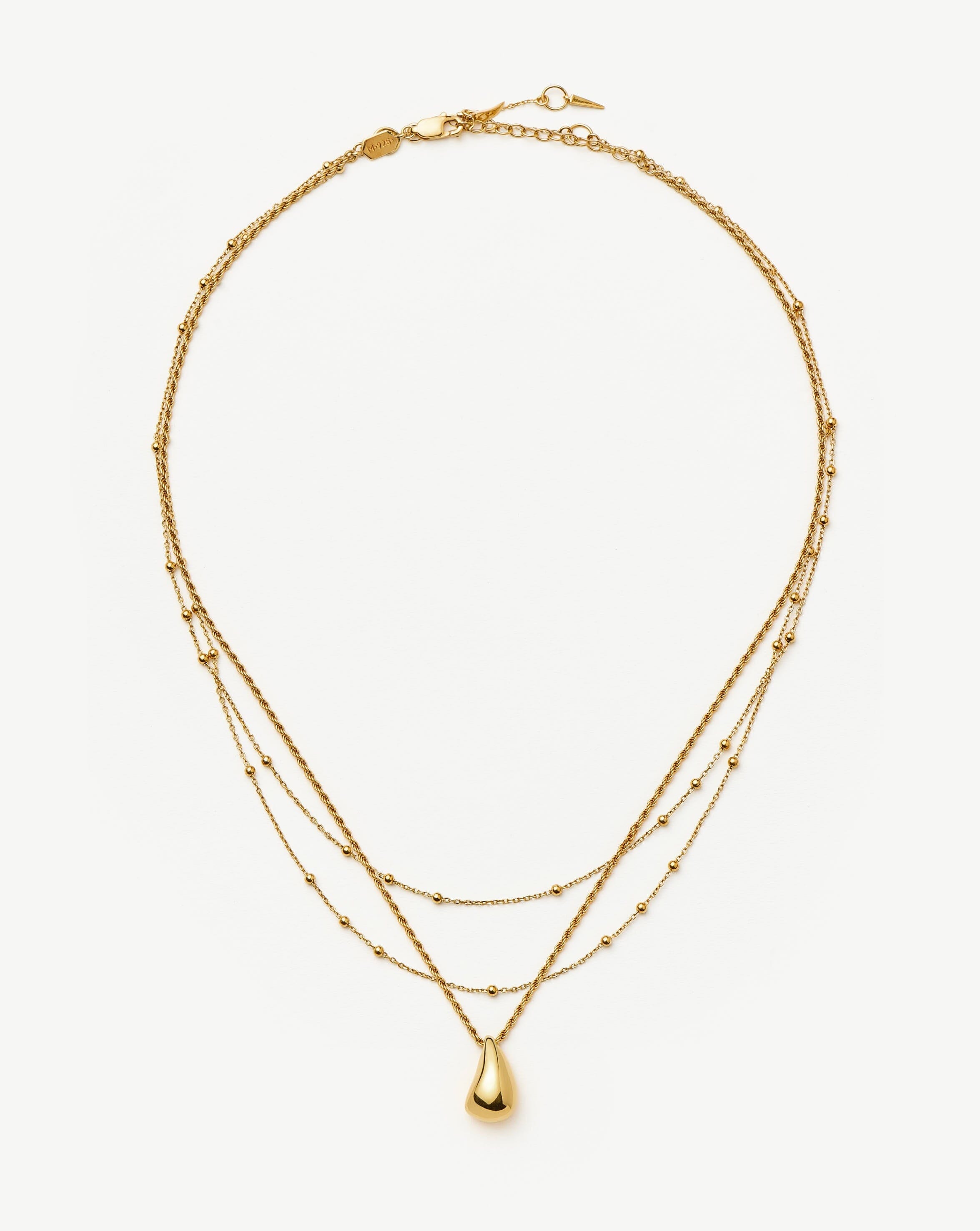 Missoma Everyday Layering kaulakorusetti kulta 2 kpl