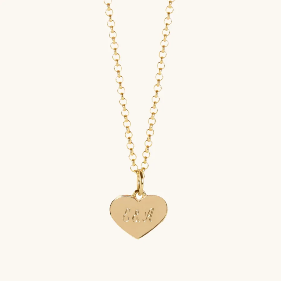 Muru Jewellery Heart kaulakoru 16-18" kulta