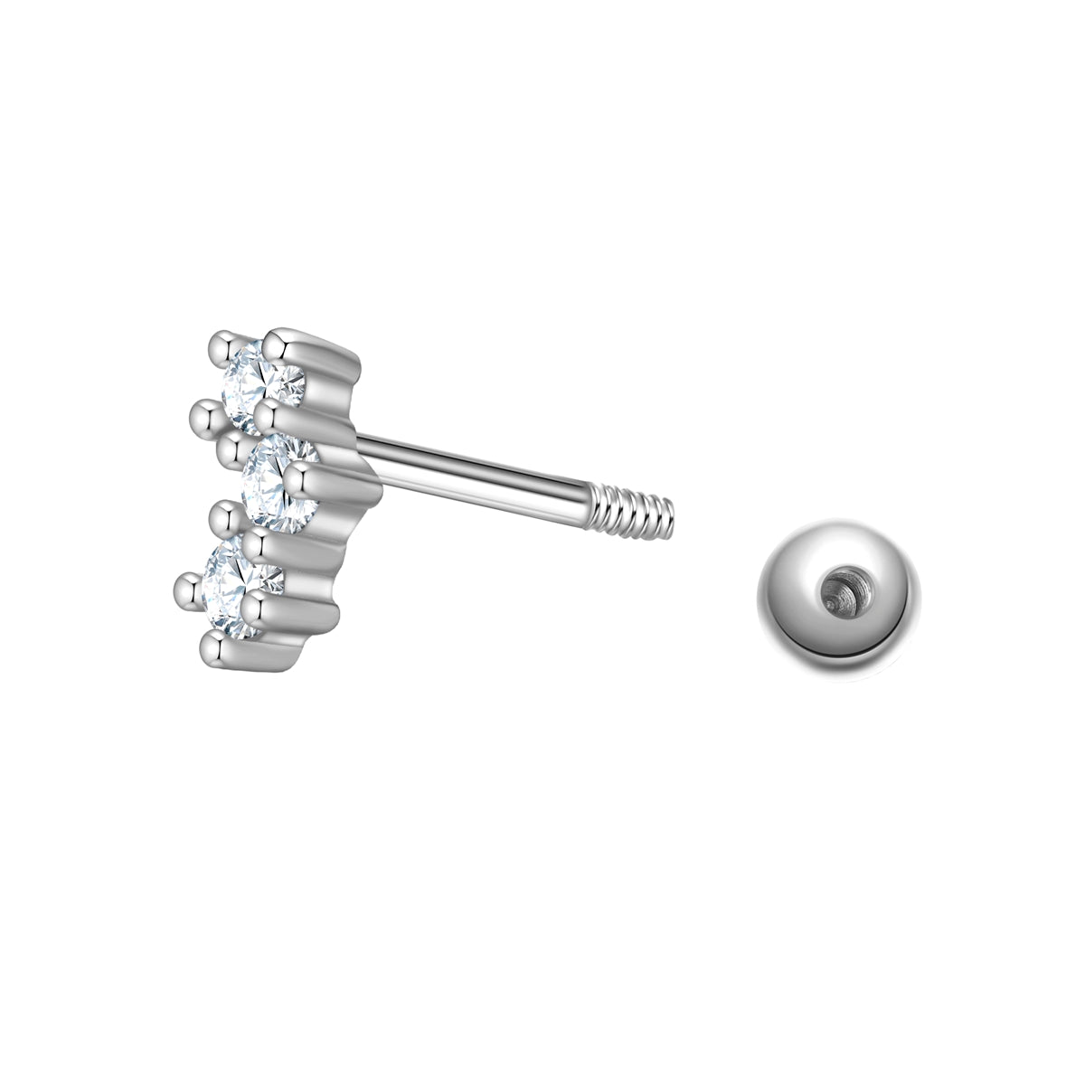 Glanzstücke München Glamour piercing hopea zirkonia kaari