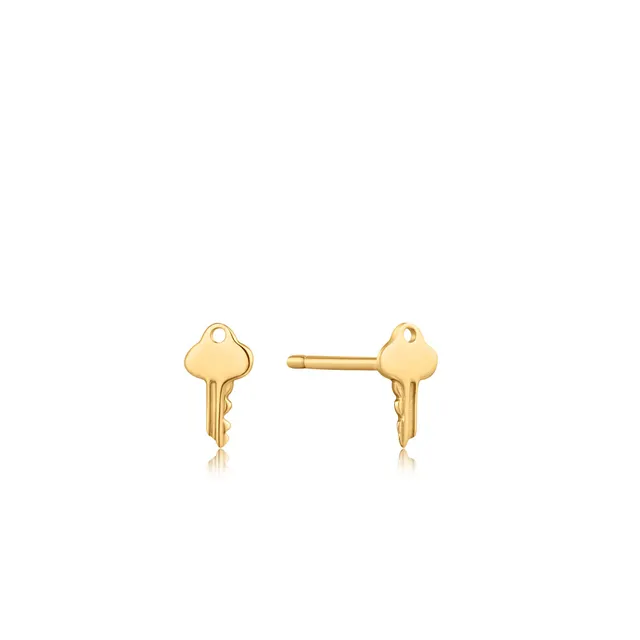 Ania Haie Key nappikorvakorut 14k kulta
