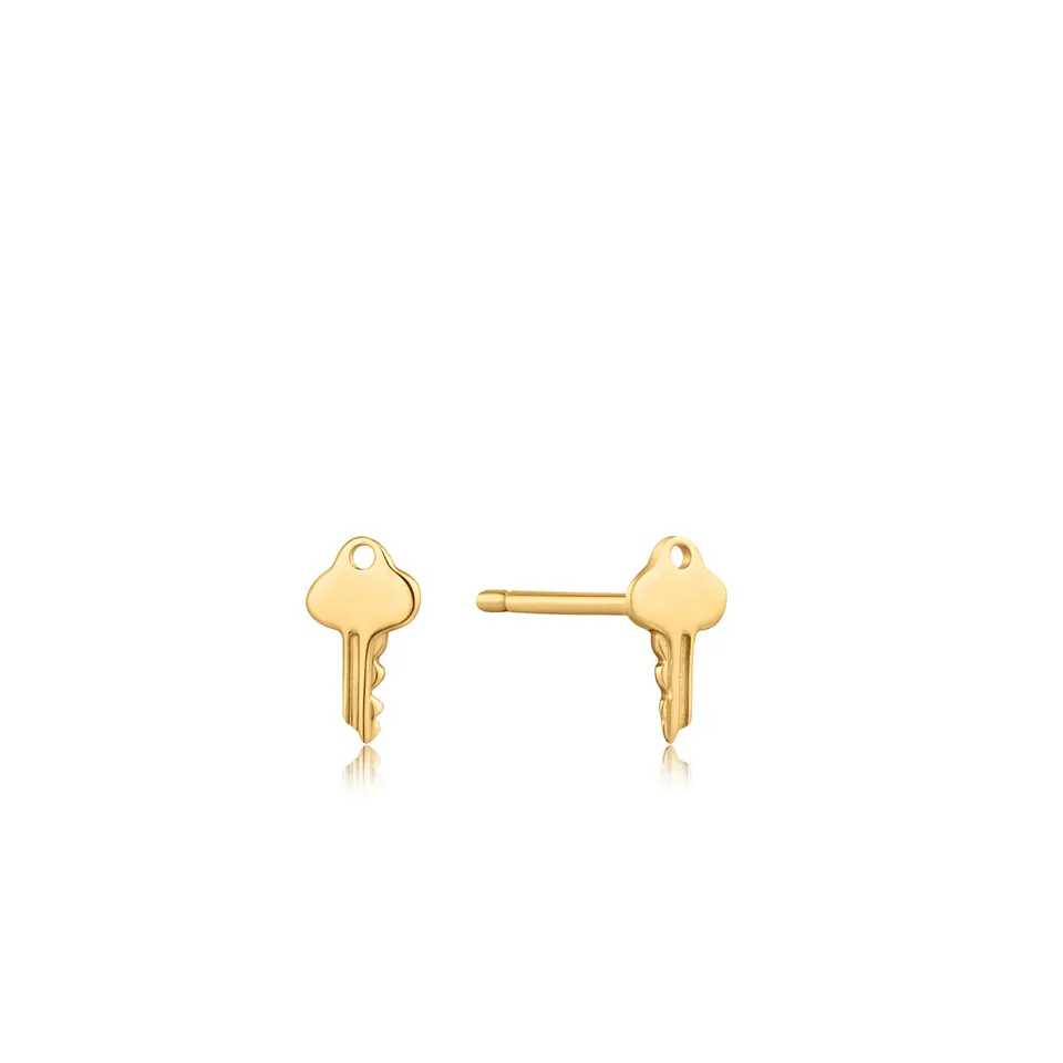 Ania Haie Key nappikorvakorut 14k kulta