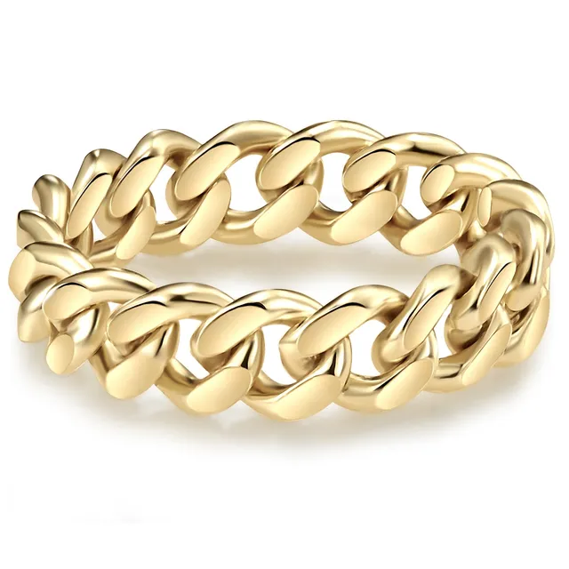 Glanzstücke München Ring Chain gold sormus keltakulta ketju