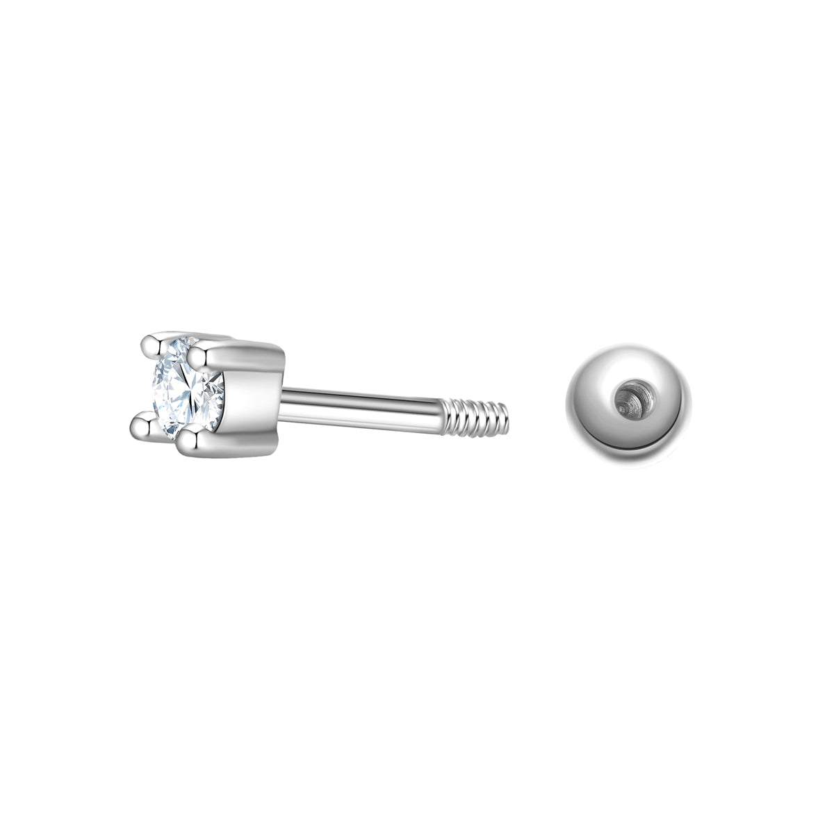 Glanzstücke München Happystuds piercing hopea kulmikas zirkonia