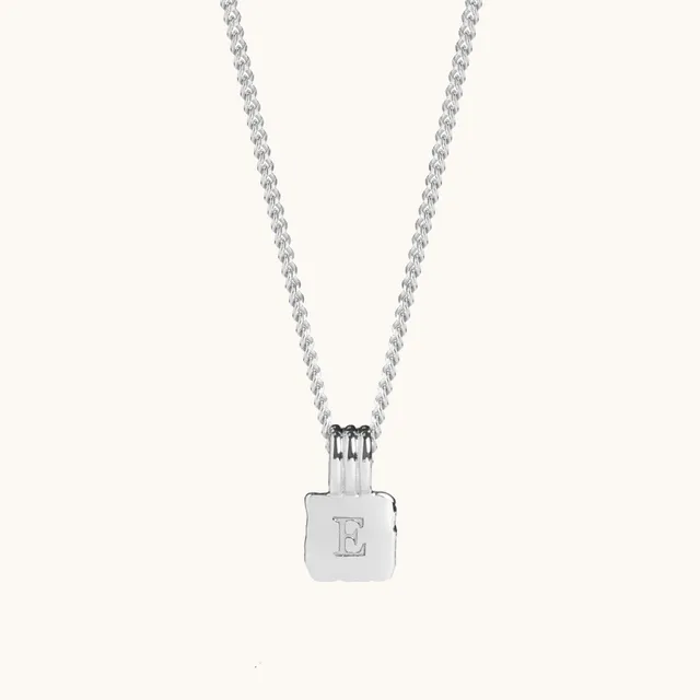Muru Mini Initial hopeakaulakoru sterlinghopea 40 cm