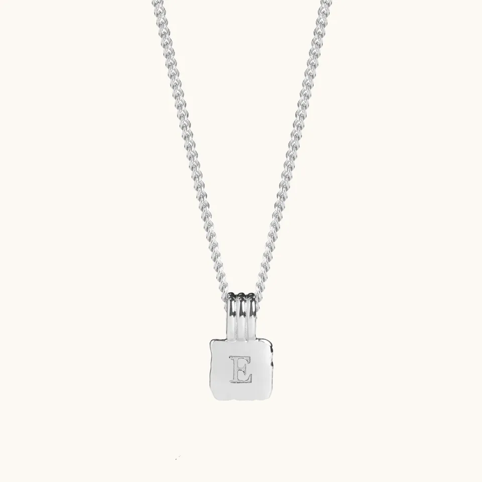 Muru Mini Initial hopeakaulakoru sterlinghopea 40 cm