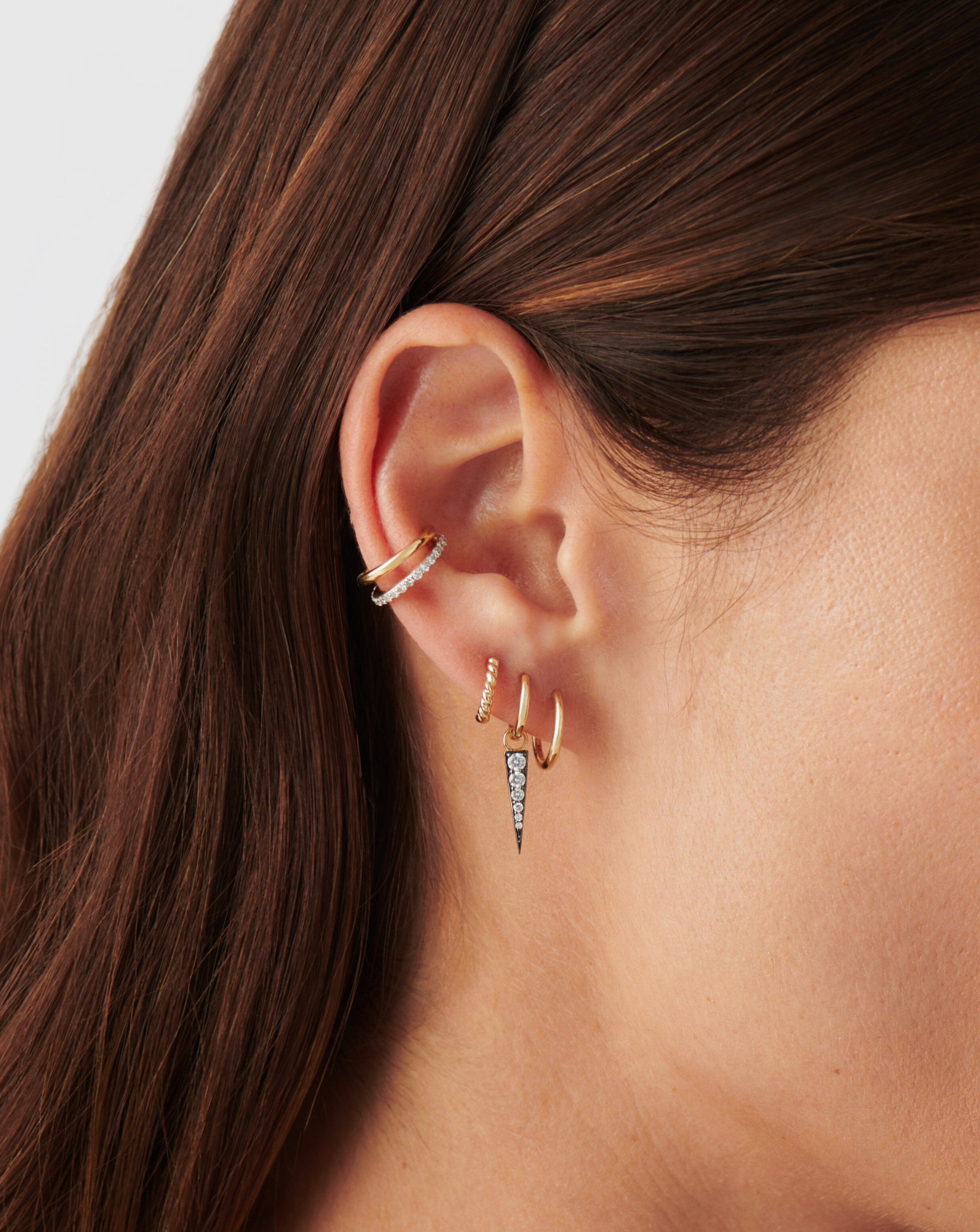 Missoma Solid Gold Classic Mini Hoop korvakorut 9k