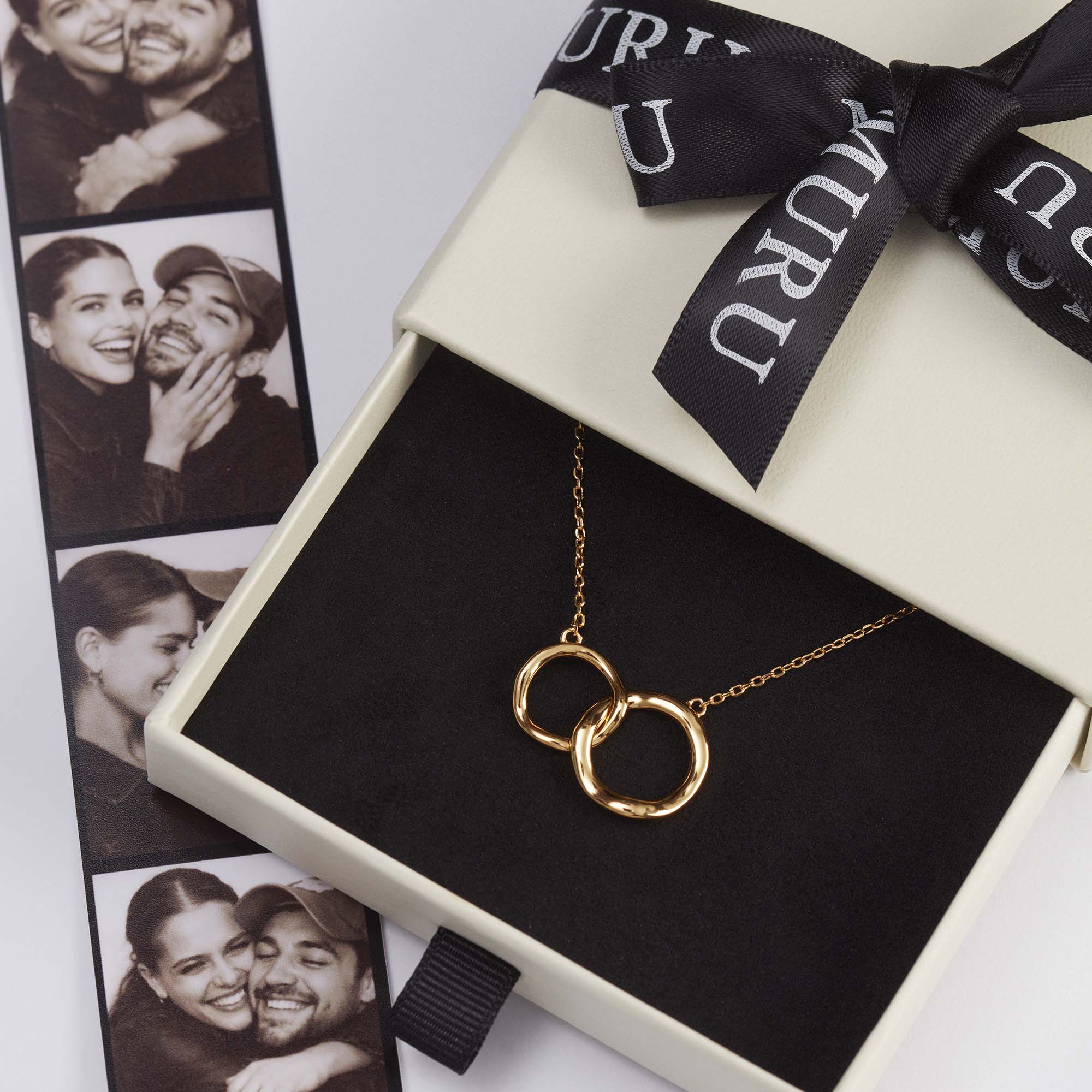 Muru Jewellery Connected kaulakoru hopea lenkkiketju