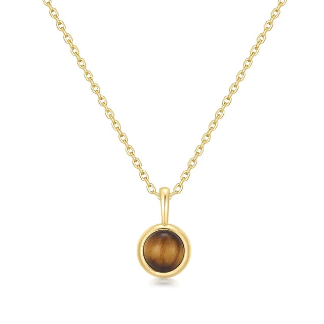 Ania Haie Lady Cozy Tiger Eye kaulakoru kulta tiikerinsilmä