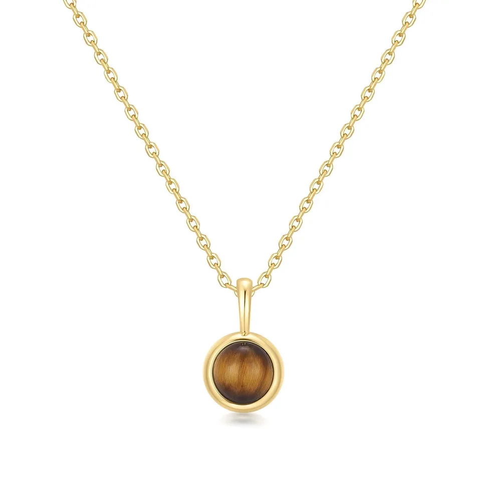 Ania Haie Lady Cozy Tiger Eye kaulakoru kulta tiikerinsilmä