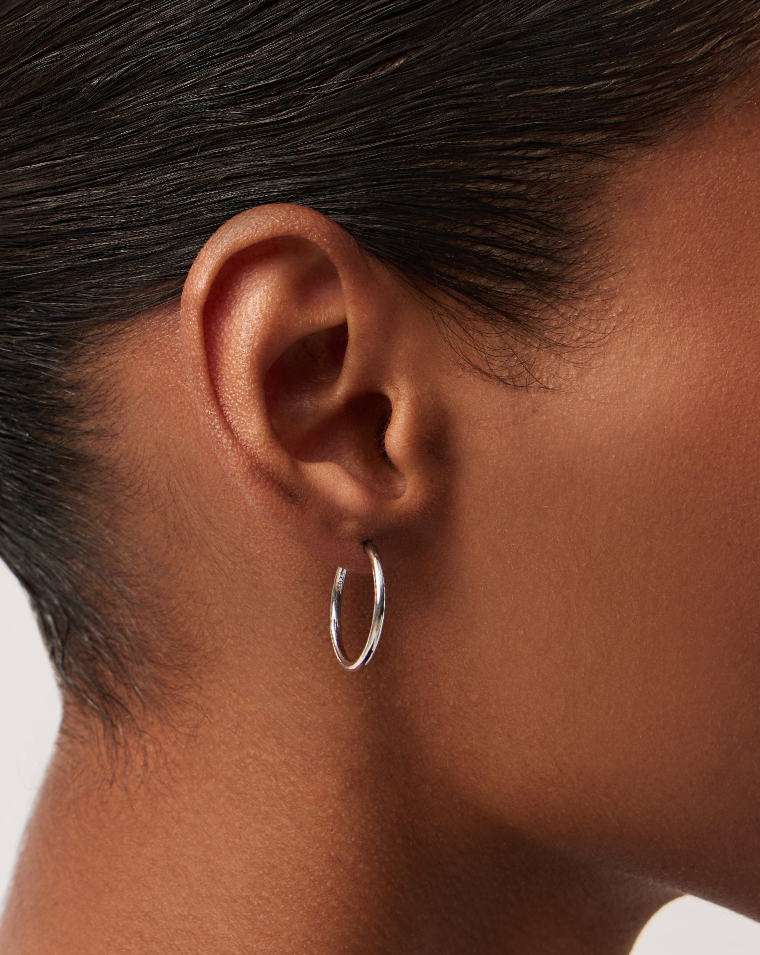 Missoma Classic Small Hoop korvakorut hopea 20 mm