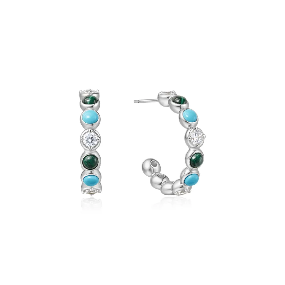 Ania Haie Chill Voyager Large Hoops korvakorut hopea 25mm