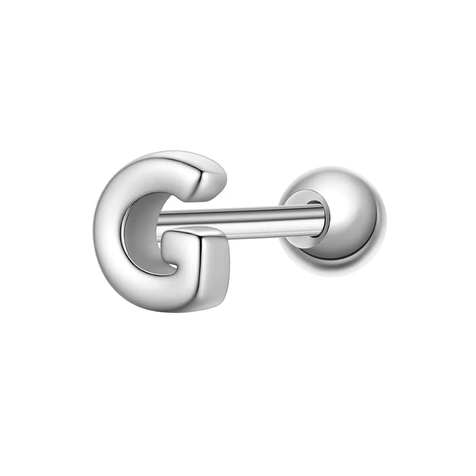 Glanzstücke München Happystuds G piercing hopea kirjain