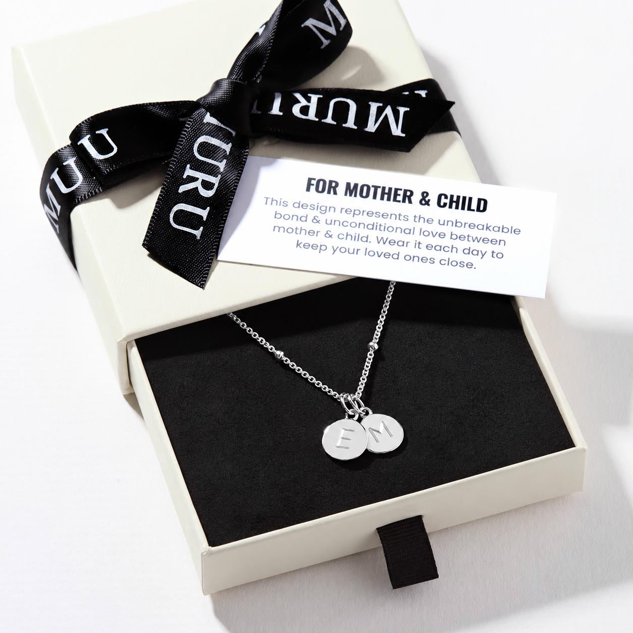 Muru Jewellery Mother Child kaulakoru hopea