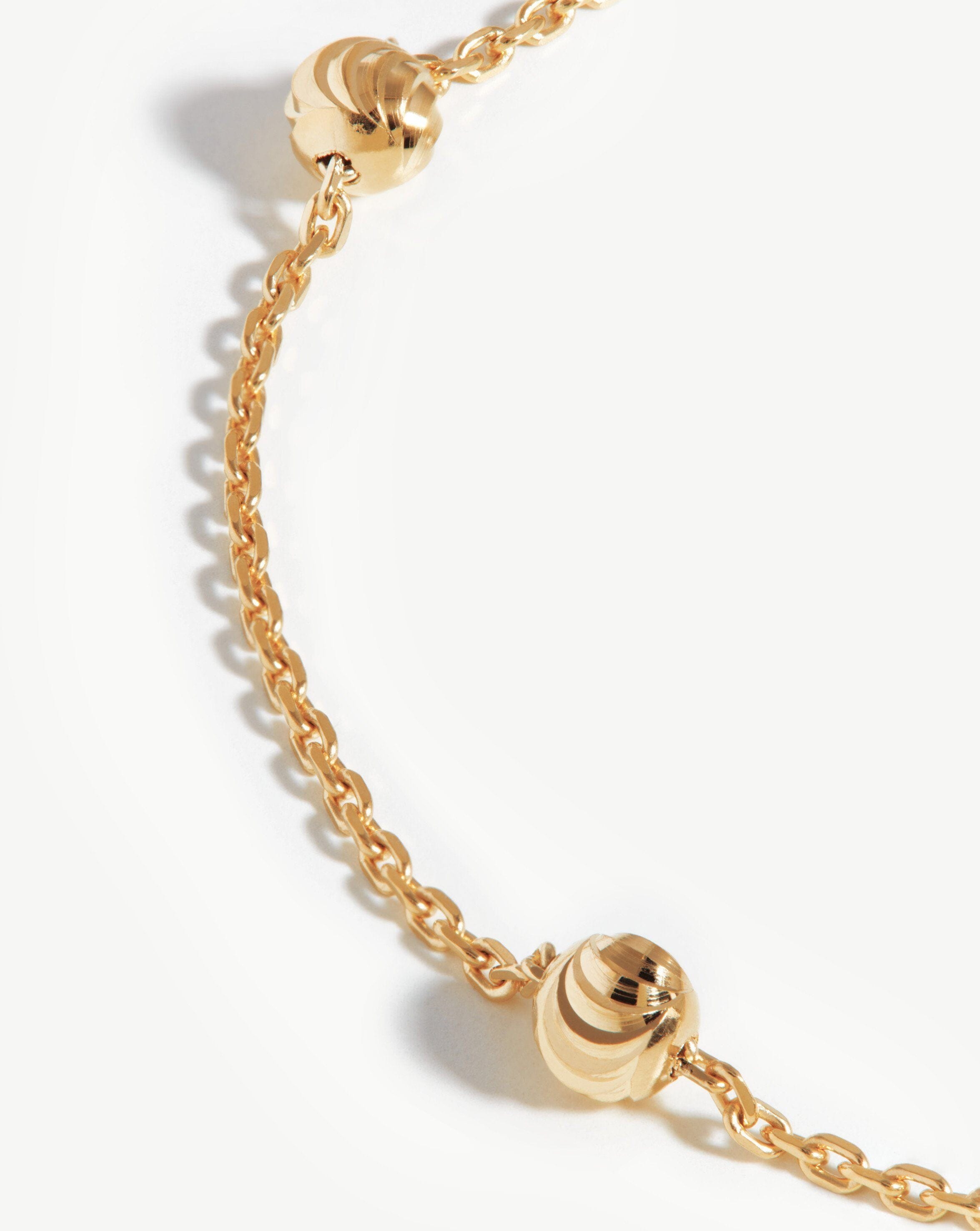 Missoma Bobble Chain kaulakoru 14k kulta 45 cm