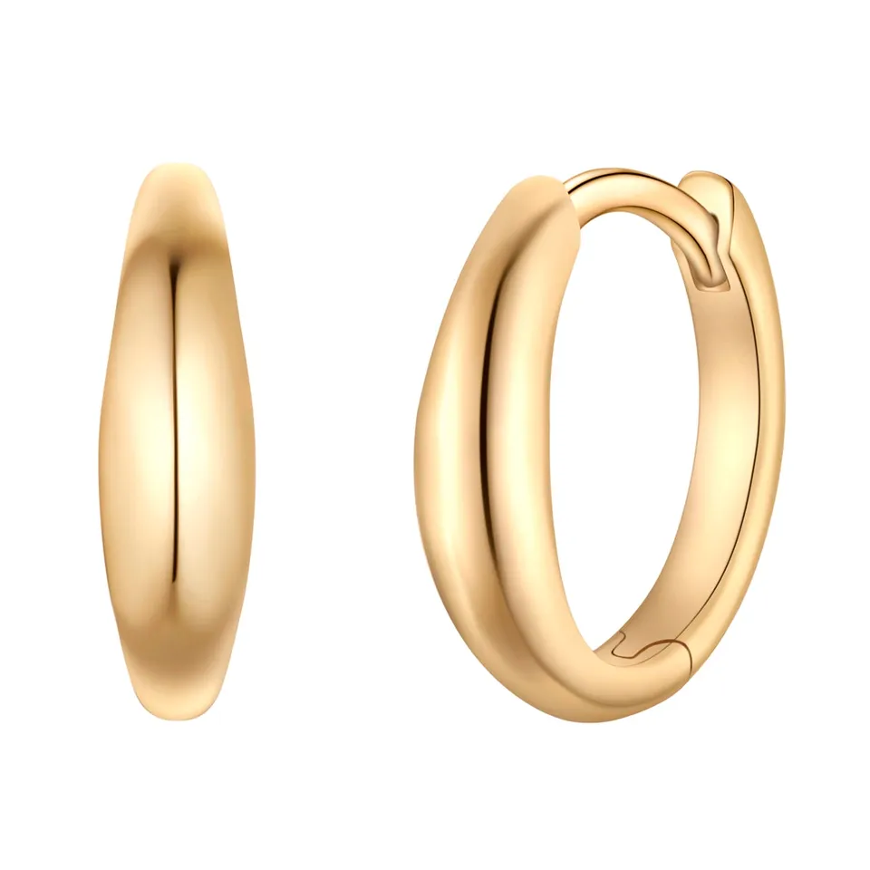 Glanzstücke München Basic rengaskorvakorut kulta 13,9 mm