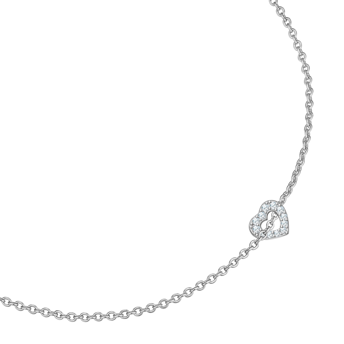 Glanzstücke München Tiny Hearts rannekoru hopea zirkonia