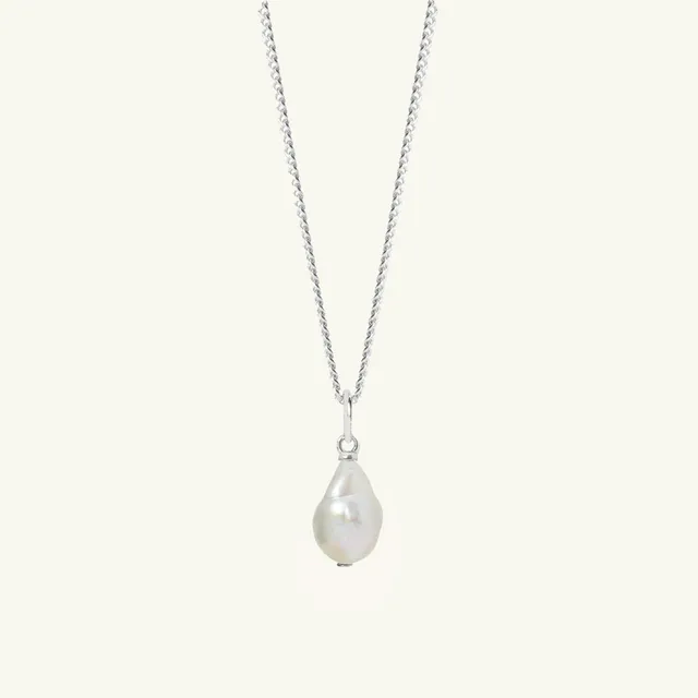 Muru Freshwater Pearl kaulakoru hopea helmi