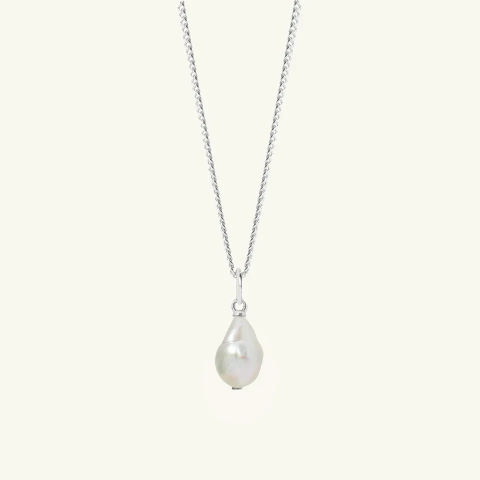 Muru Freshwater Pearl kaulakoru hopea helmi