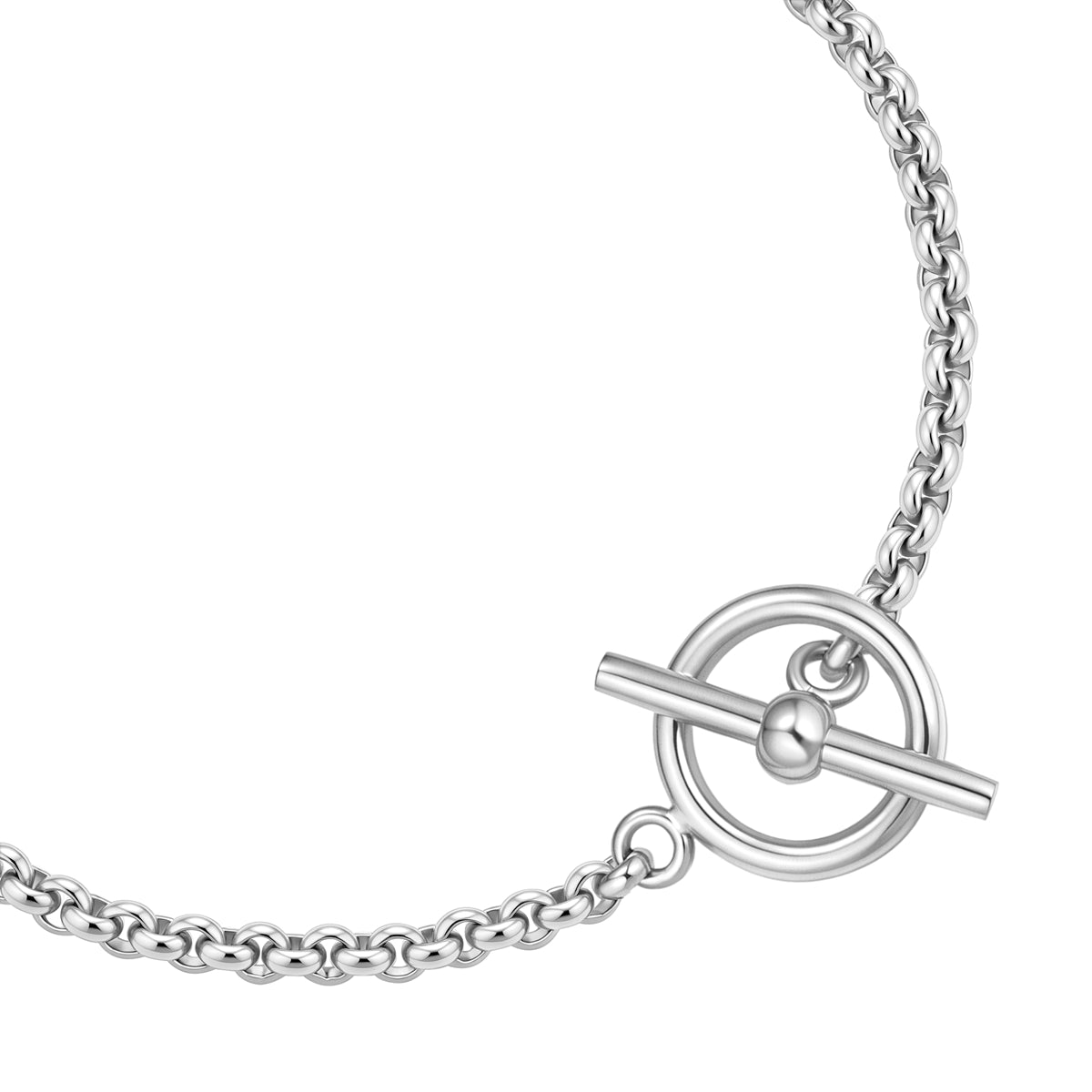 Glanzstücke München T-Bar Gliederarmband rannekoru teräs hopea