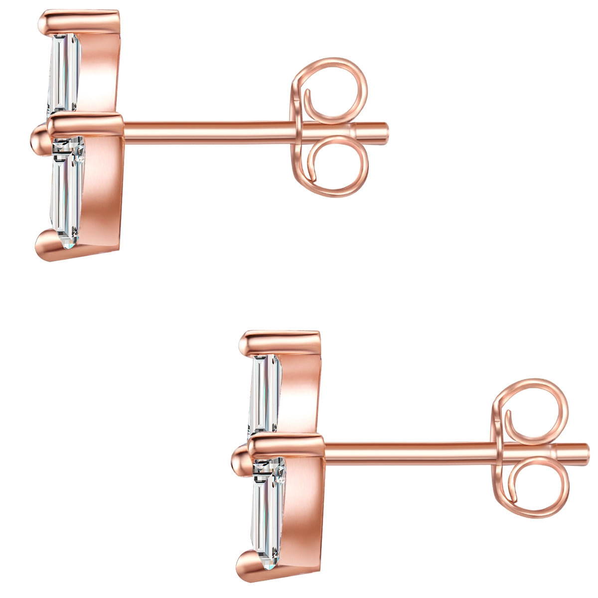 Glanzstücke München zirkonia nappikorvakorut roségold