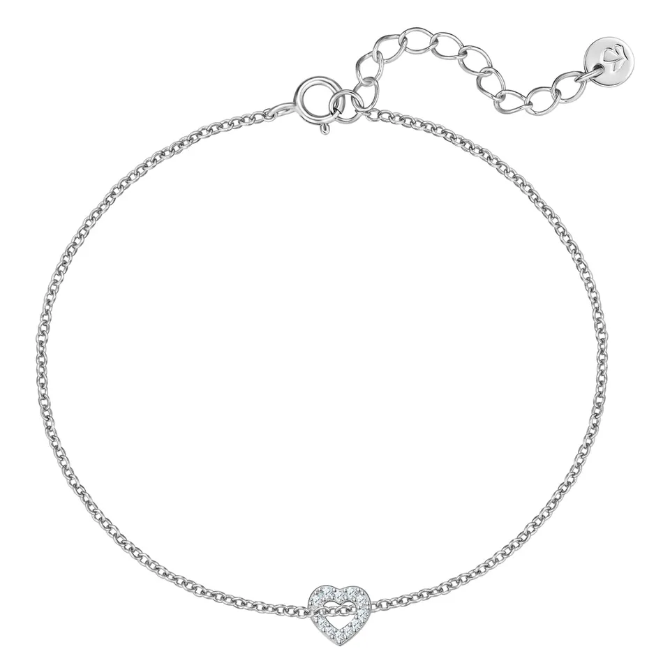 Glanzstücke München Tiny Hearts rannekoru hopea zirkonia