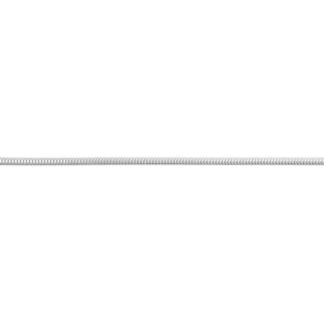 Guldvivan käärmeketju hopea 45 cm kaulaketju