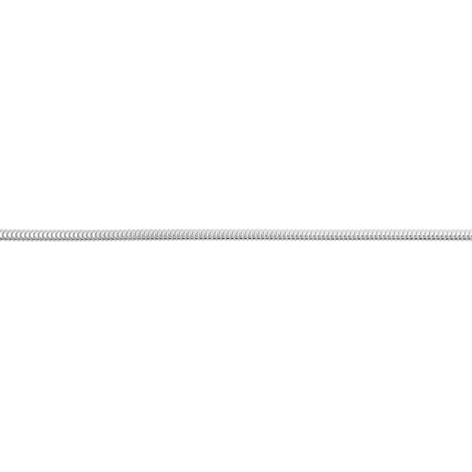 Guldvivan käärmeketju hopea 45 cm kaulaketju