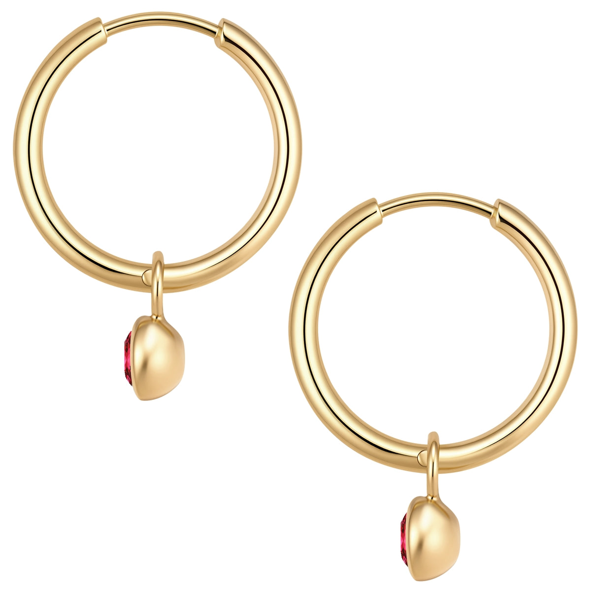 Glanzstücke München Birthstones creolit heinäkuu punainen