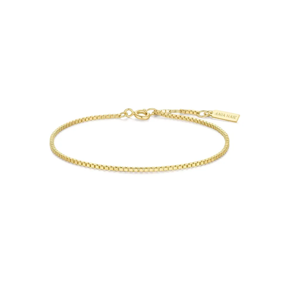 Ania Haie Box Chain rannekoru kulta 16,5 cm