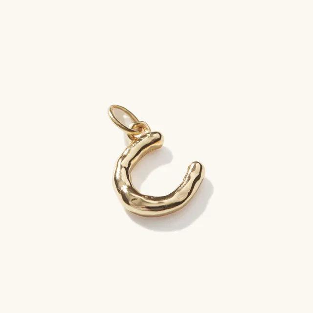 Muru Jewellery Horseshoe riipus kulta onnenkoru