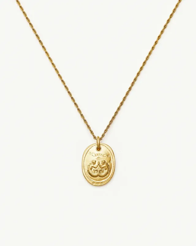 Missoma Friendship Talisman kaulakoru kulta kaiverrettava