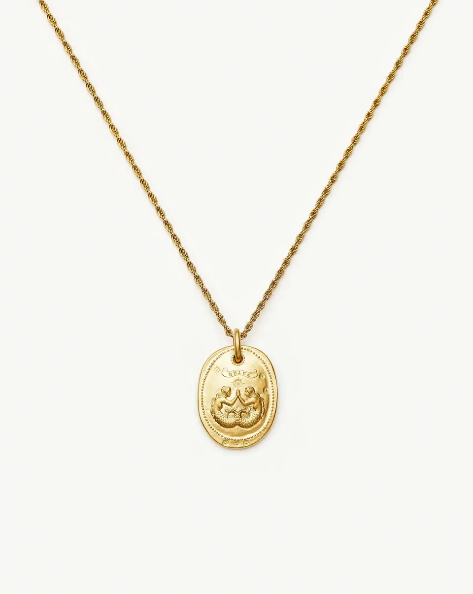 Missoma Friendship Talisman kaulakoru kulta kaiverrettava