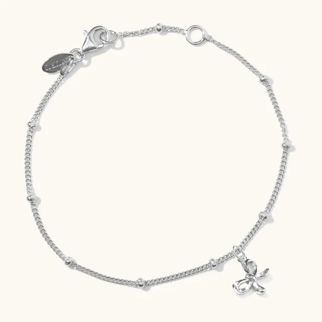 Muru Jewellery Bow rannekoru hopea rusetti