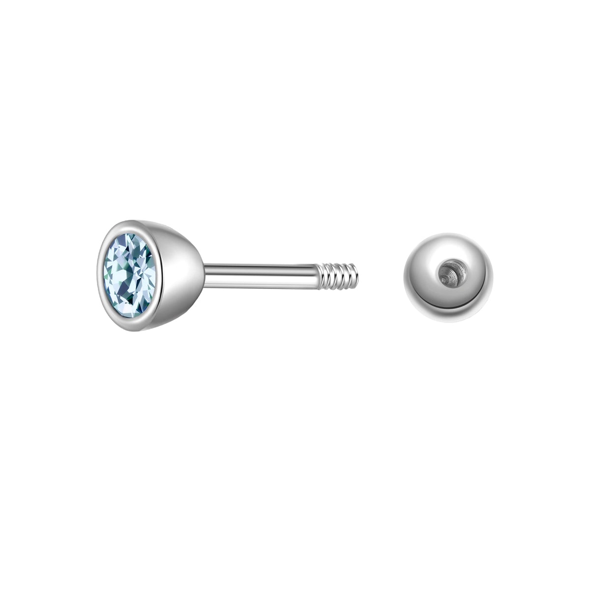 Glanzstücke München Birthstone lävistyskoru maaliskuu