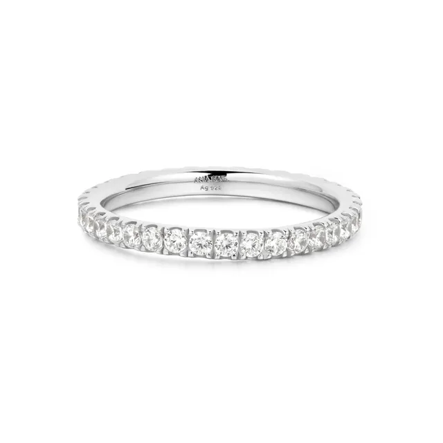 Ania Haie Heart Hunter Pavé sormus hopea zirkonia koko 52