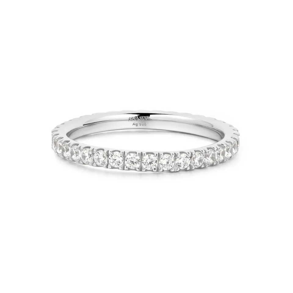 Ania Haie Heart Hunter Pavé sormus hopea zirkonia koko 52